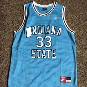 Throwback Larry Bird College Jersey